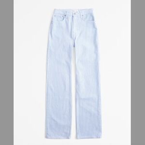 High Rise 90s Relaxed Jean blue stripe sz 27